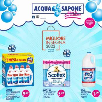 Volantino Acqua & Sapone - 14/6/2022 - 3/7/2022.