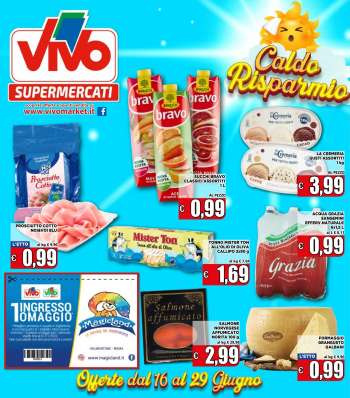 Volantino Supermercati VIVO - 16/6/2022 - 29/6/2022.