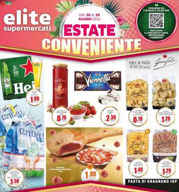 Volantino Elite Supermercati - Estate Conveniente