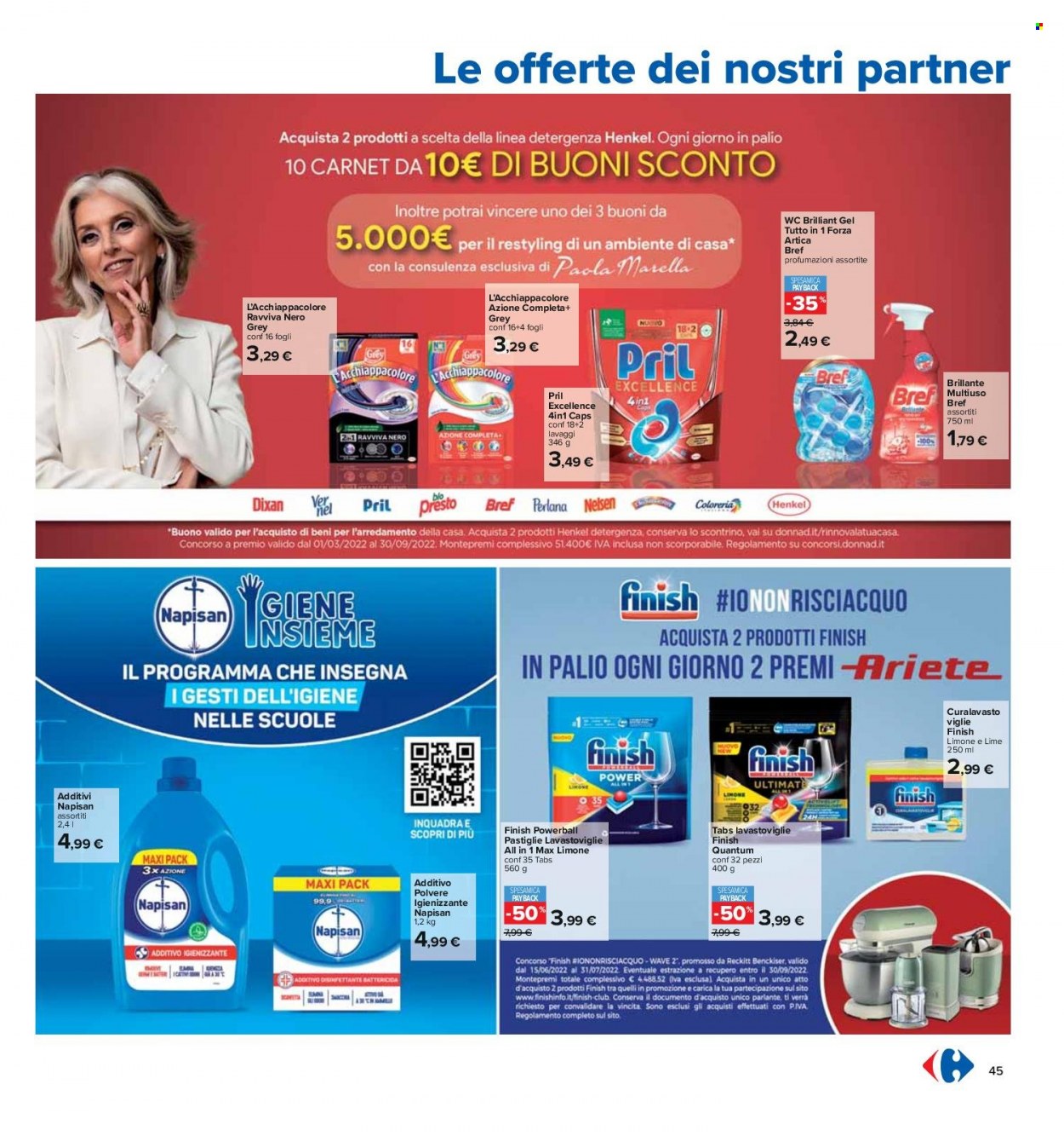 Volantino Carrefour - 1.7.2022 - 13.7.2022. Pagina 45.