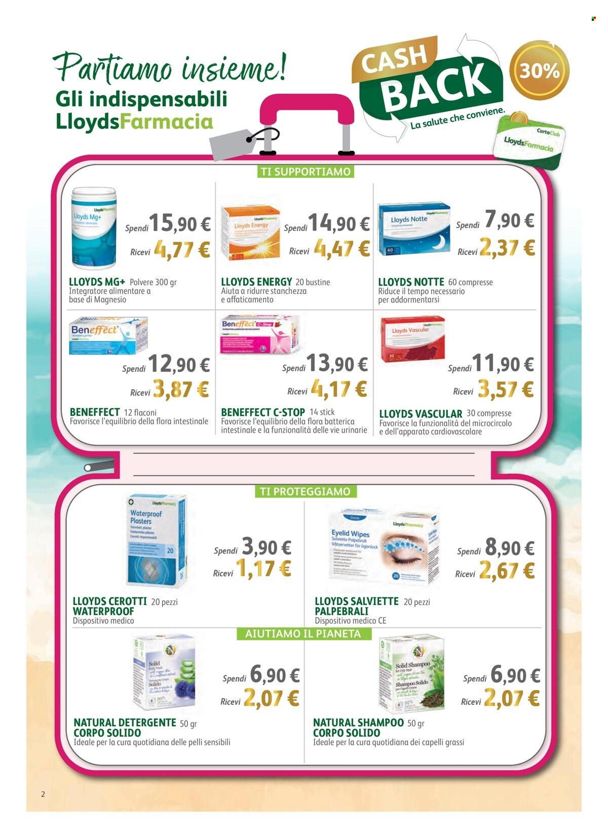 Volantino Lloyds Farmacia - 23.6.2022 - 27.7.2022. Pagina 3.