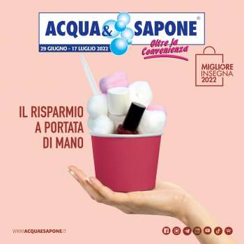 Volantini Acqua & Sapone Sansepolcro