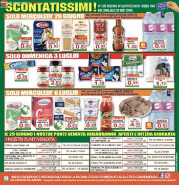 Volantino CTS supermercati - 29/6/2022 - 7/7/2022.