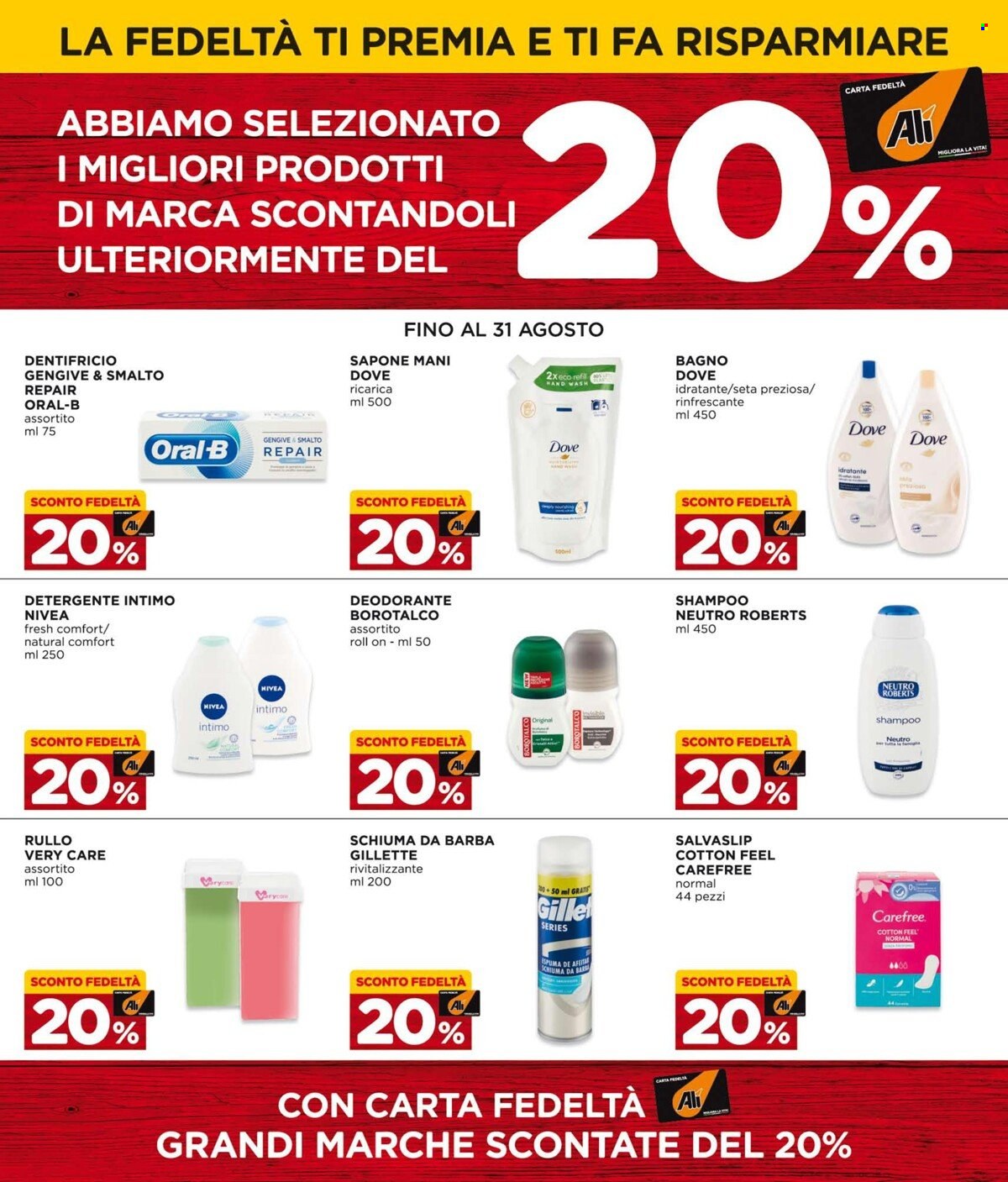 Volantino Alì Supermercati - 1.7.2022 - 31.8.2022. Pagina 7.