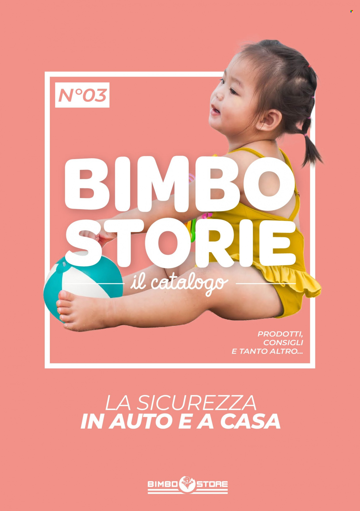 Volantino Bimbo Store. Pagina 1.