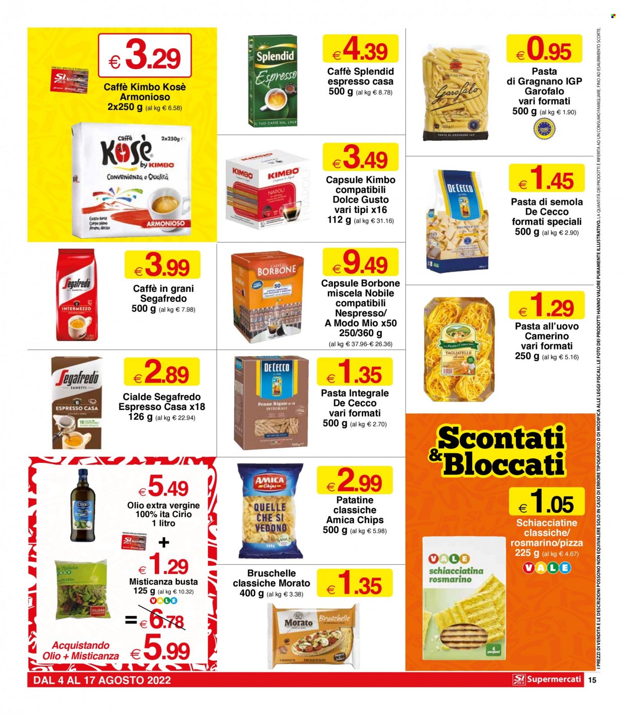 Volantino Si con te Supermercati - 4.8.2022 - 17.8.2022. Pagina 15.