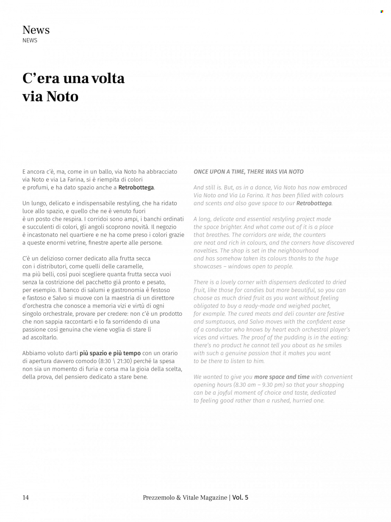 Volantino Prezzemolo & Vitale. Pagina 15.