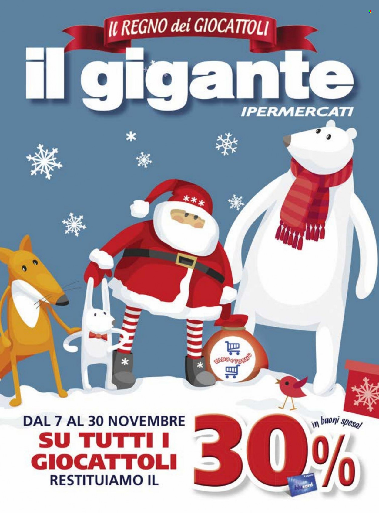Volantino Il Gigante - 7.11.2022 - 30.11.2022. Pagina 1.