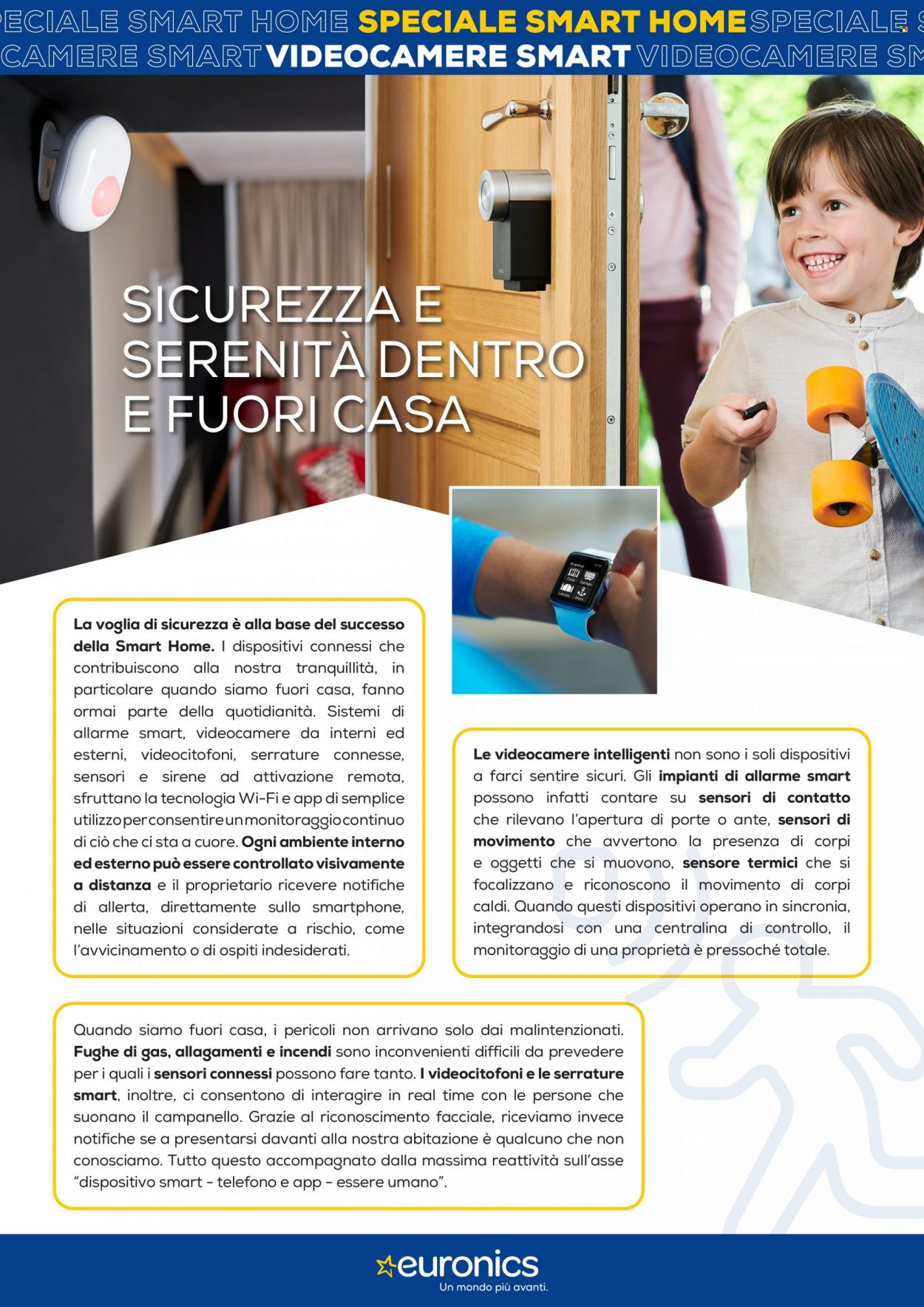 Volantino Euronics - 18/11/2022 - 28/2/2023 - Prodotti in offerta - telefono, smartphone, serratura. Pagina 10.