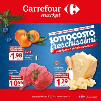 Volantino Carrefour - 29/11/2022 - 11/12/2022.