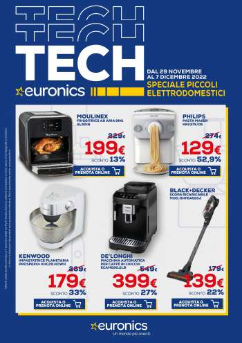 Volantino Euronics - Speciale Piccoli Elettrodomestici