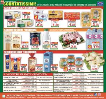 Volantino CTS supermercati - 1/12/2022 - 12/12/2022.
