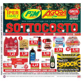 Volantino Pim Supermercati - 1/12/2022 - 12/12/2022.