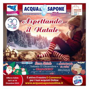 Volantino Acqua & Sapone - 5/12/2022 - 18/12/2022.