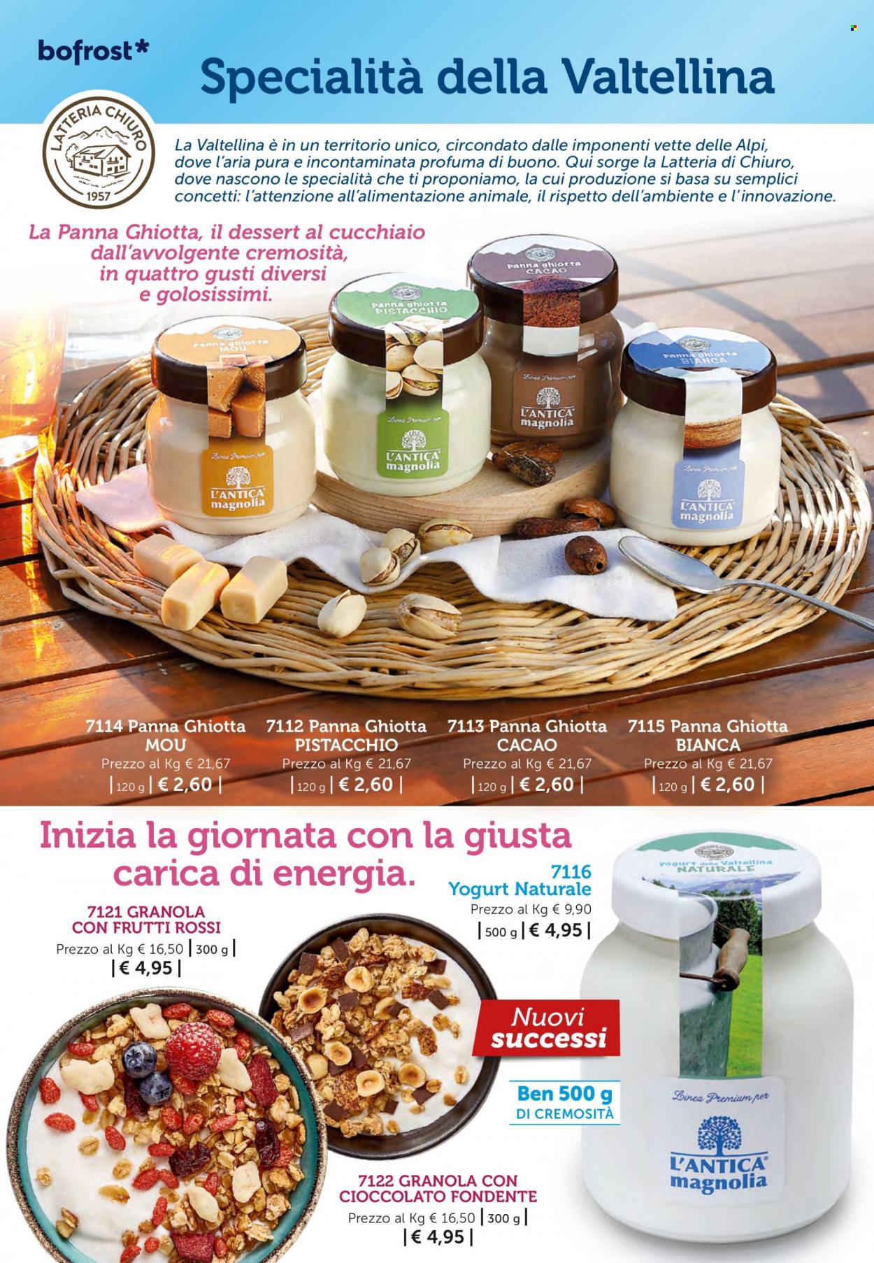 thumbnail - Volantino Bofrost - Prodotti in offerta - yogurt. Pagina 6.