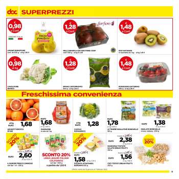Volantino doc supermercati - 19/1/2023 - 1/2/2023.