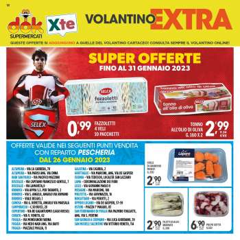 Volantino Supermercati Dok - 25/1/2023 - 3/2/2023.