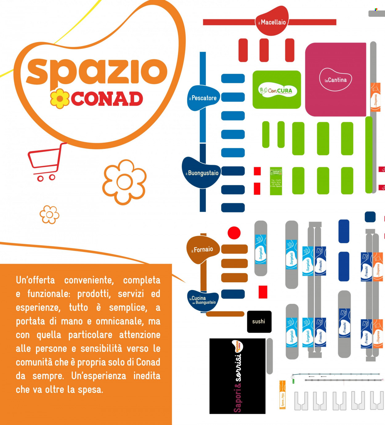 Volantino Conad - 26/1/2023 - 4/2/2023 - Prodotti in offerta - sushi. Pagina 2.