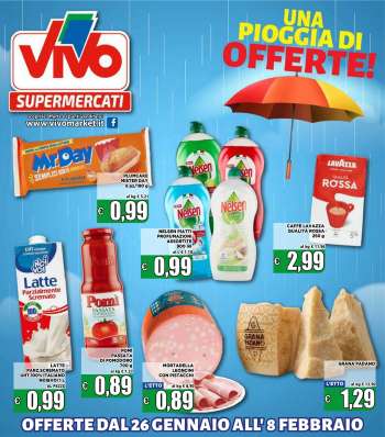 Volantino Supermercati VIVO - 26/1/2023 - 8/2/2023.