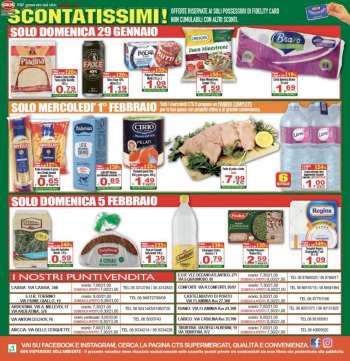 Volantino CTS supermercati - 27/1/2023 - 6/2/2023.