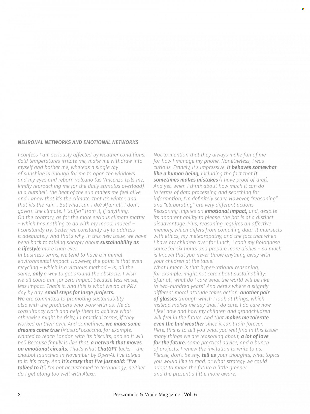 Volantino Prezzemolo & Vitale. Pagina 3.