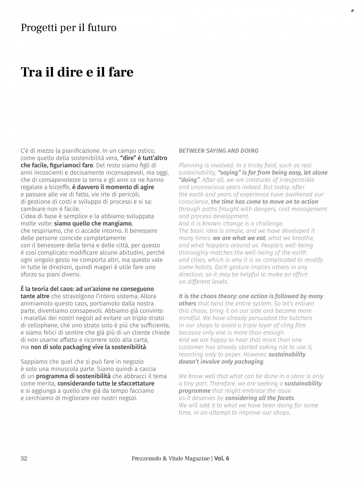 Volantino Prezzemolo & Vitale. Pagina 33.