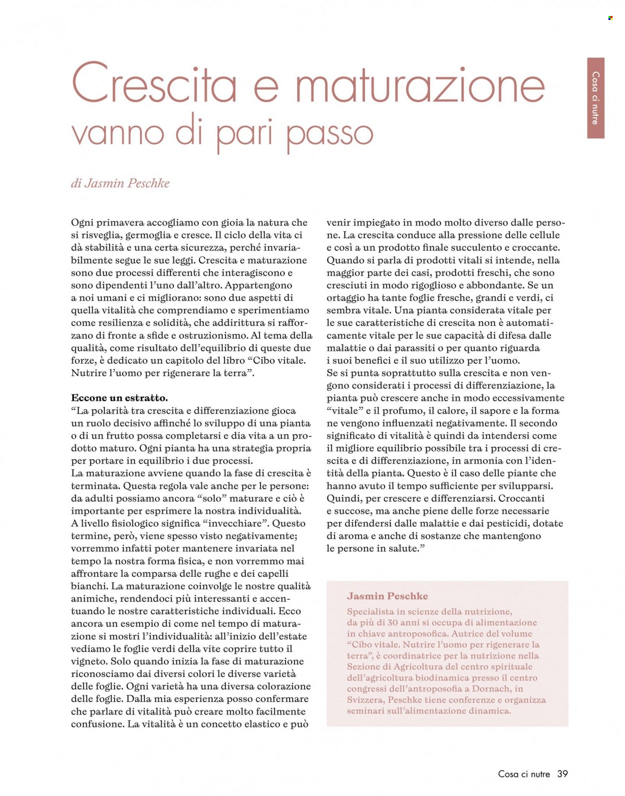 Volantino Natura Sì - 1.3.2023 - 30.4.2023. Pagina 39.