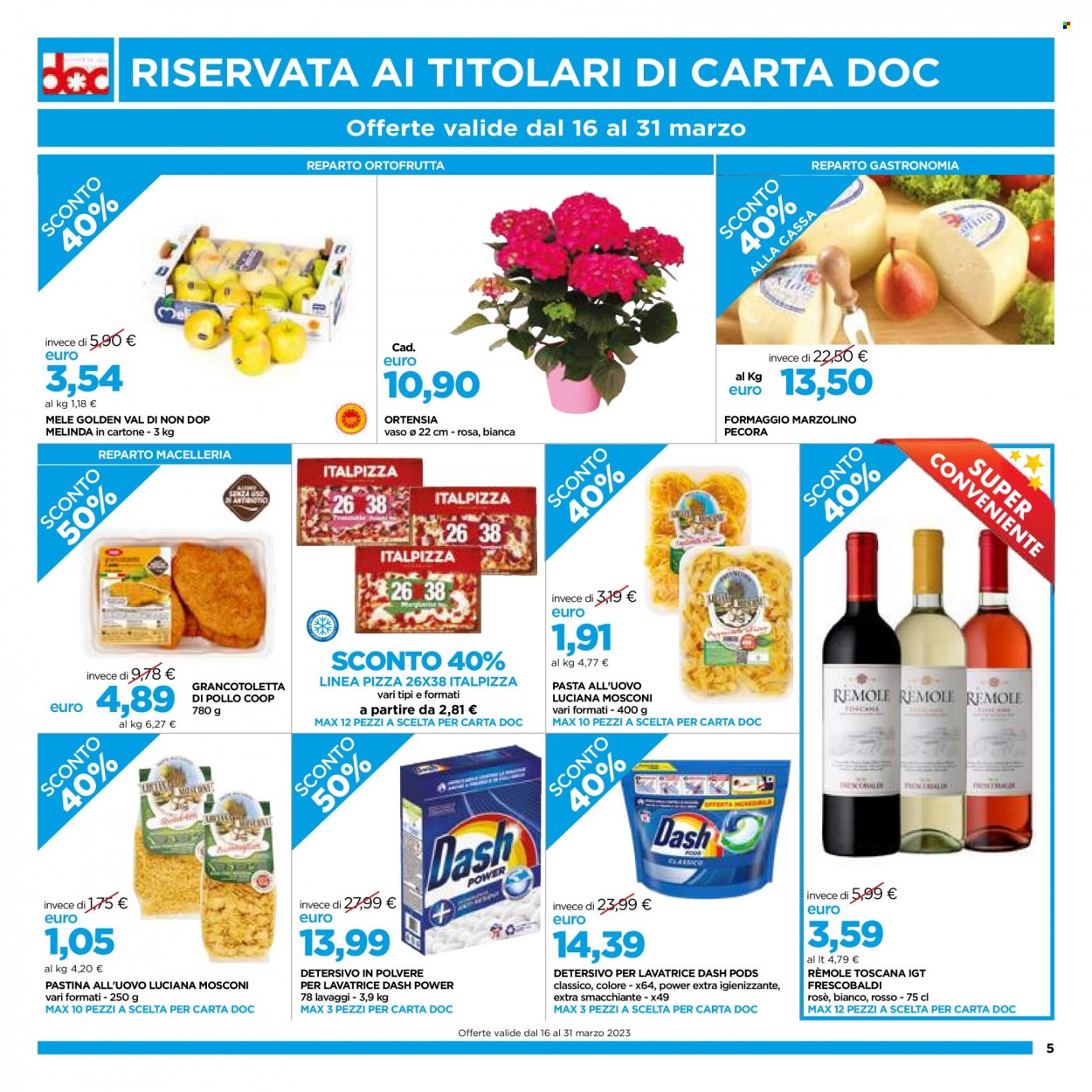 Volantino doc supermercati - 16.3.2023 - 29.3.2023. Pagina 5.