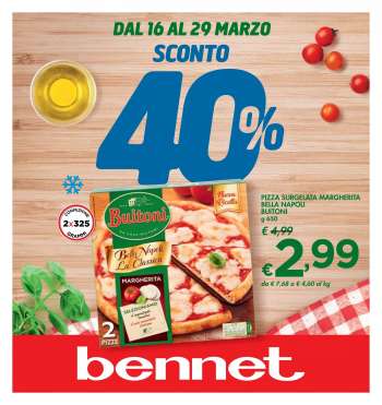 Volantino bennet - SCONTO 40%