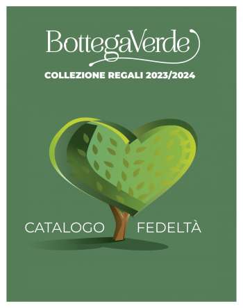 Volantini Bottega Verde Bologna