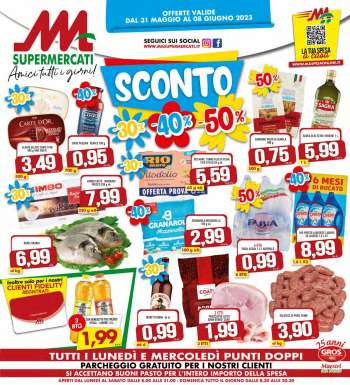 Volantini M.A. Supermercati Roma