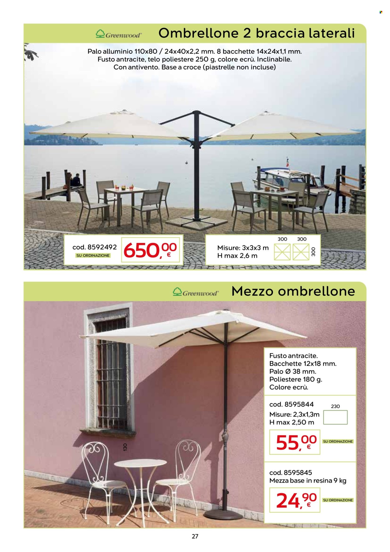 thumbnail - Volantino C+C Cash & Carry - 11/3/2024 - 31/8/2024 - Prodotti in offerta - piastrelle, ombrellone. Pagina 27.