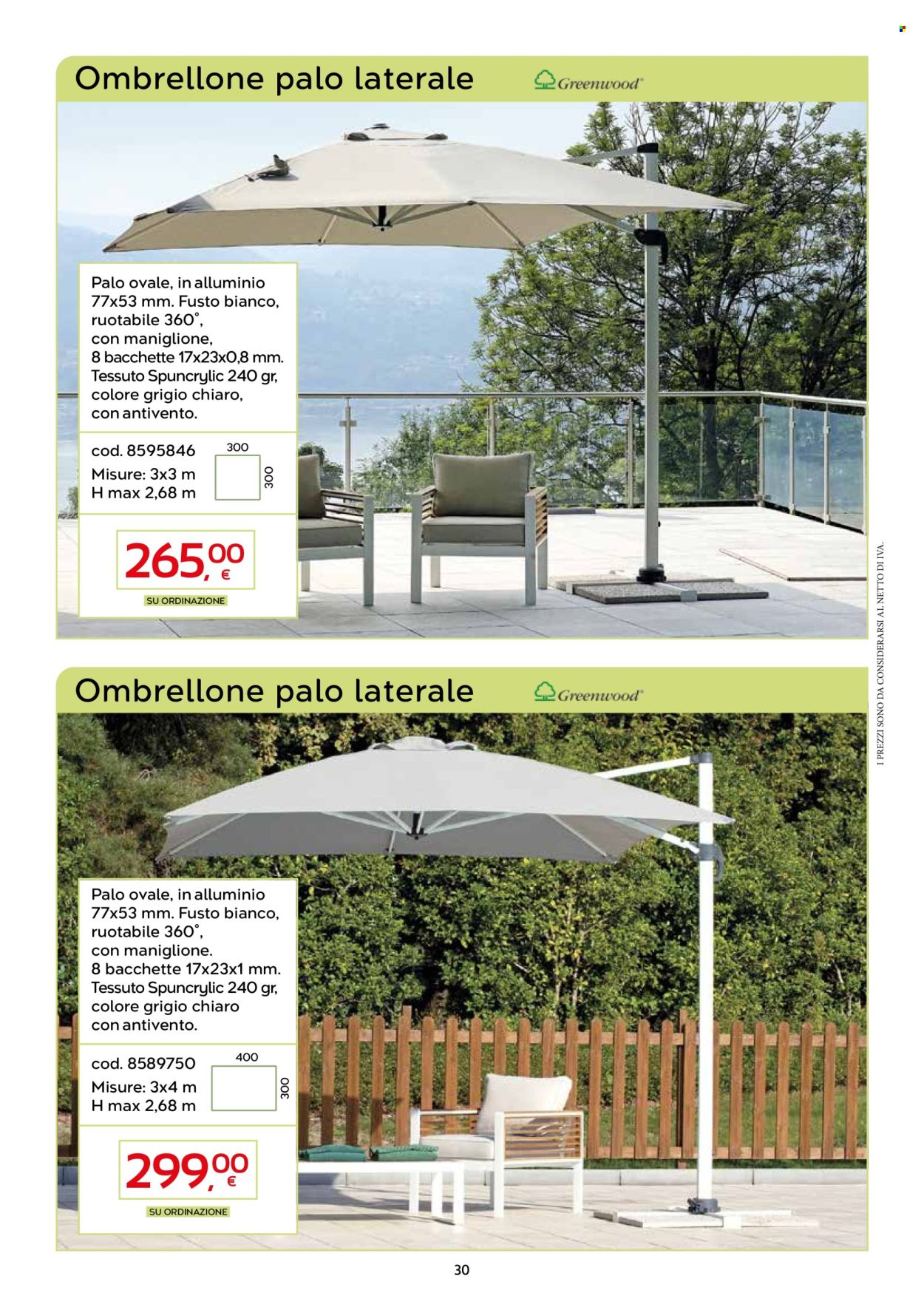 thumbnail - Volantino C+C Cash & Carry - 11/3/2024 - 31/8/2024 - Prodotti in offerta - ombrellone. Pagina 30.