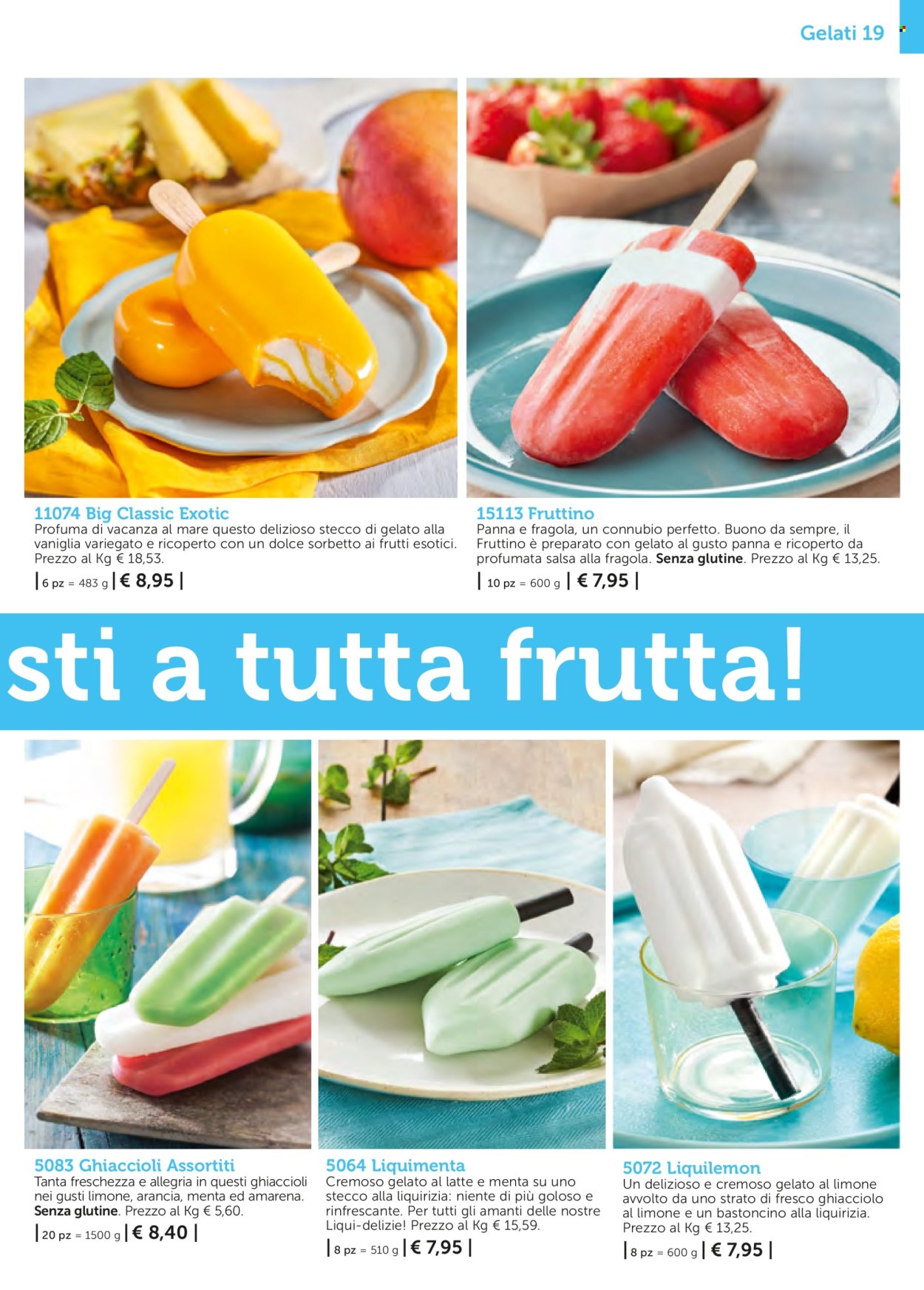 thumbnail - Volantino Bofrost - Prodotti in offerta - gelato, sorbetto, dolce. Pagina 19.