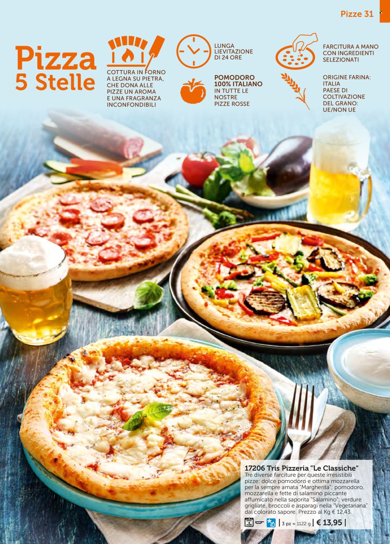 thumbnail - Volantino Bofrost - Prodotti in offerta - pizza, dolce. Pagina 31.