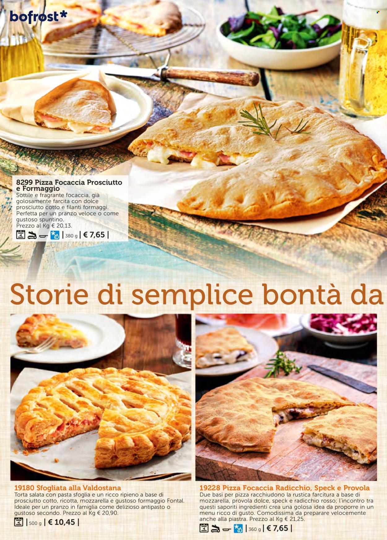 thumbnail - Volantino Bofrost - Prodotti in offerta - antipasto, provola, pasta sfoglia, dolce. Pagina 38.