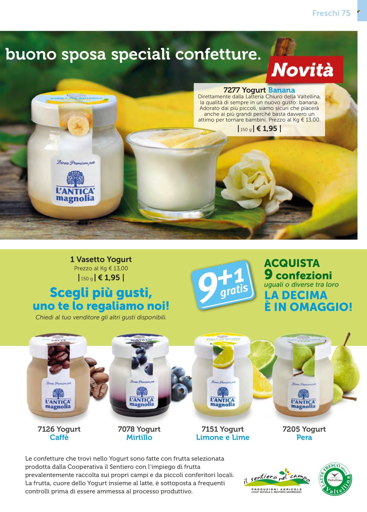 thumbnail - Volantino Bofrost - Prodotti in offerta - yogurt. Pagina 75.