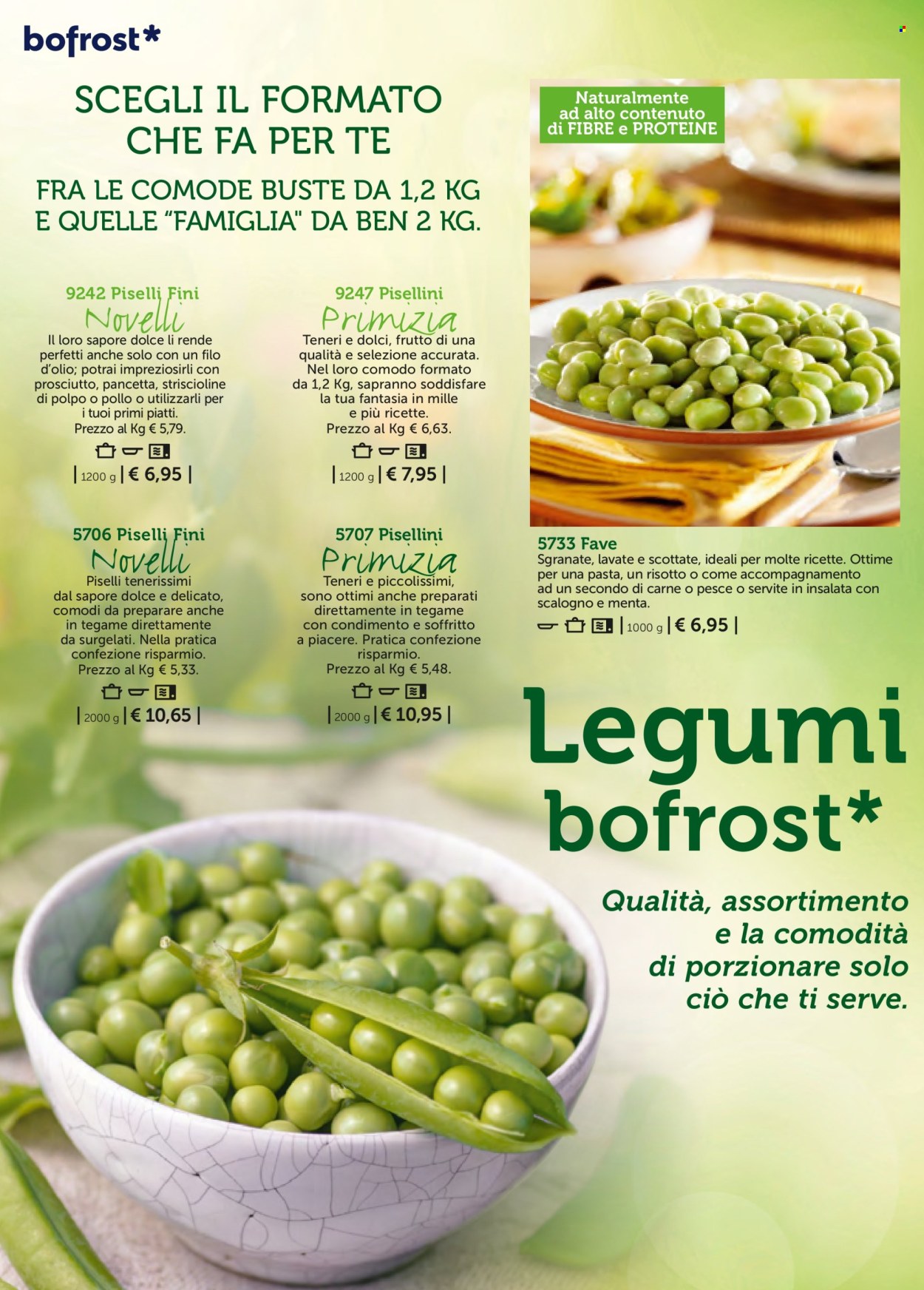 thumbnail - Volantino Bofrost - Prodotti in offerta - polpo, risotto, pancetta, piselli, dolce. Pagina 84.