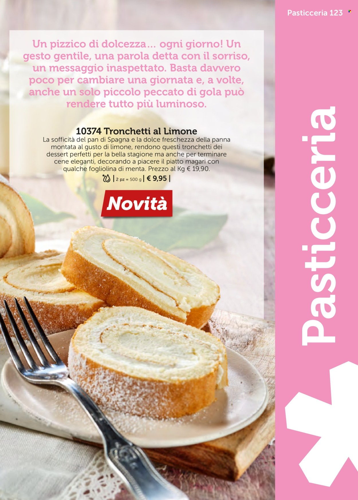 thumbnail - Volantino Bofrost - Prodotti in offerta - pan di spagna, dolce. Pagina 123.