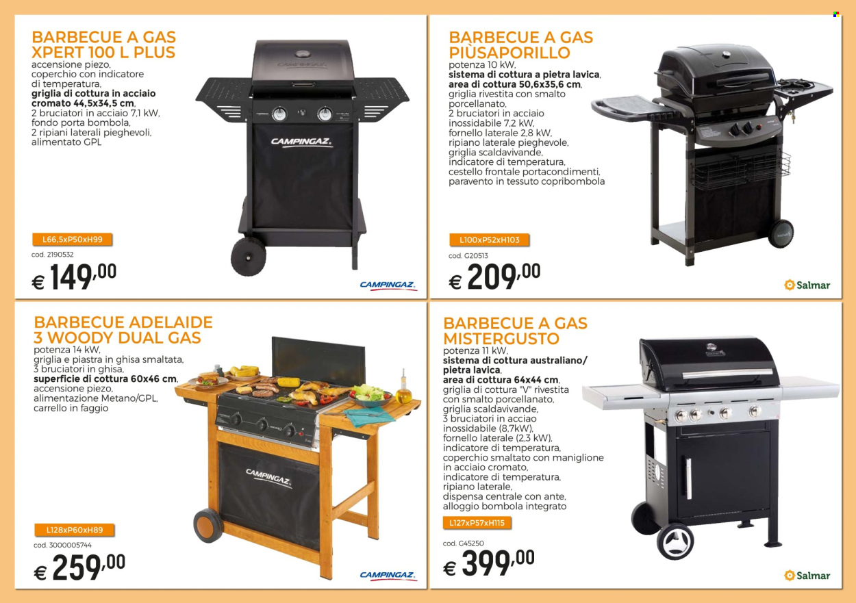 thumbnail - Volantino Brico Ok - Prodotti in offerta - barbecue a gas, barbecue. Pagina 3.