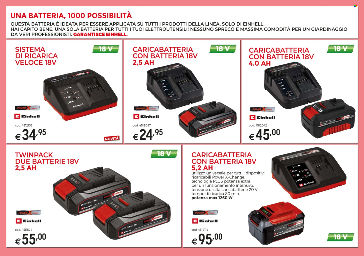 thumbnail - Volantino Brico Ok - Prodotti in offerta - caricabatterie. Pagina 24.