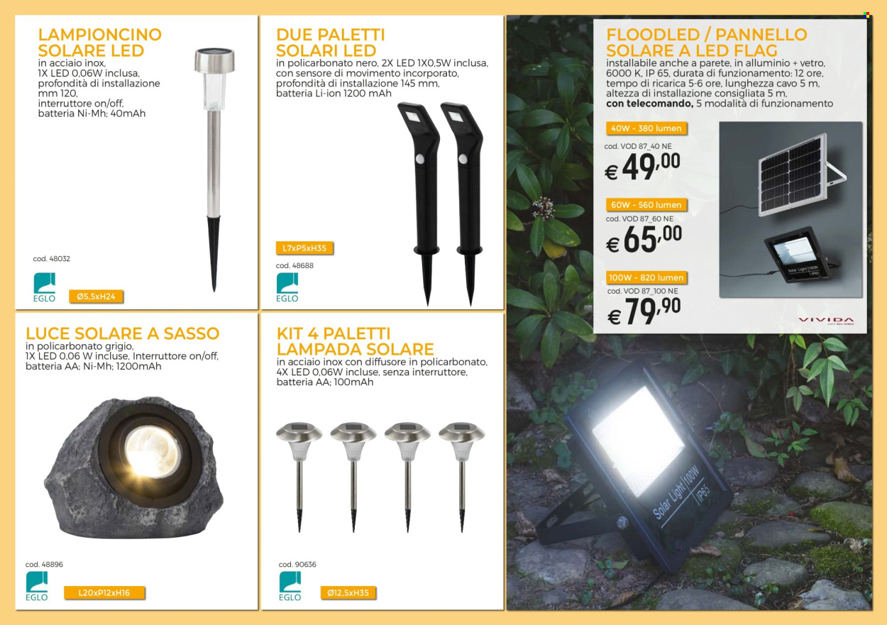 thumbnail - Volantino Brico Ok - Prodotti in offerta - diffusore, lampada, luce. Pagina 3.