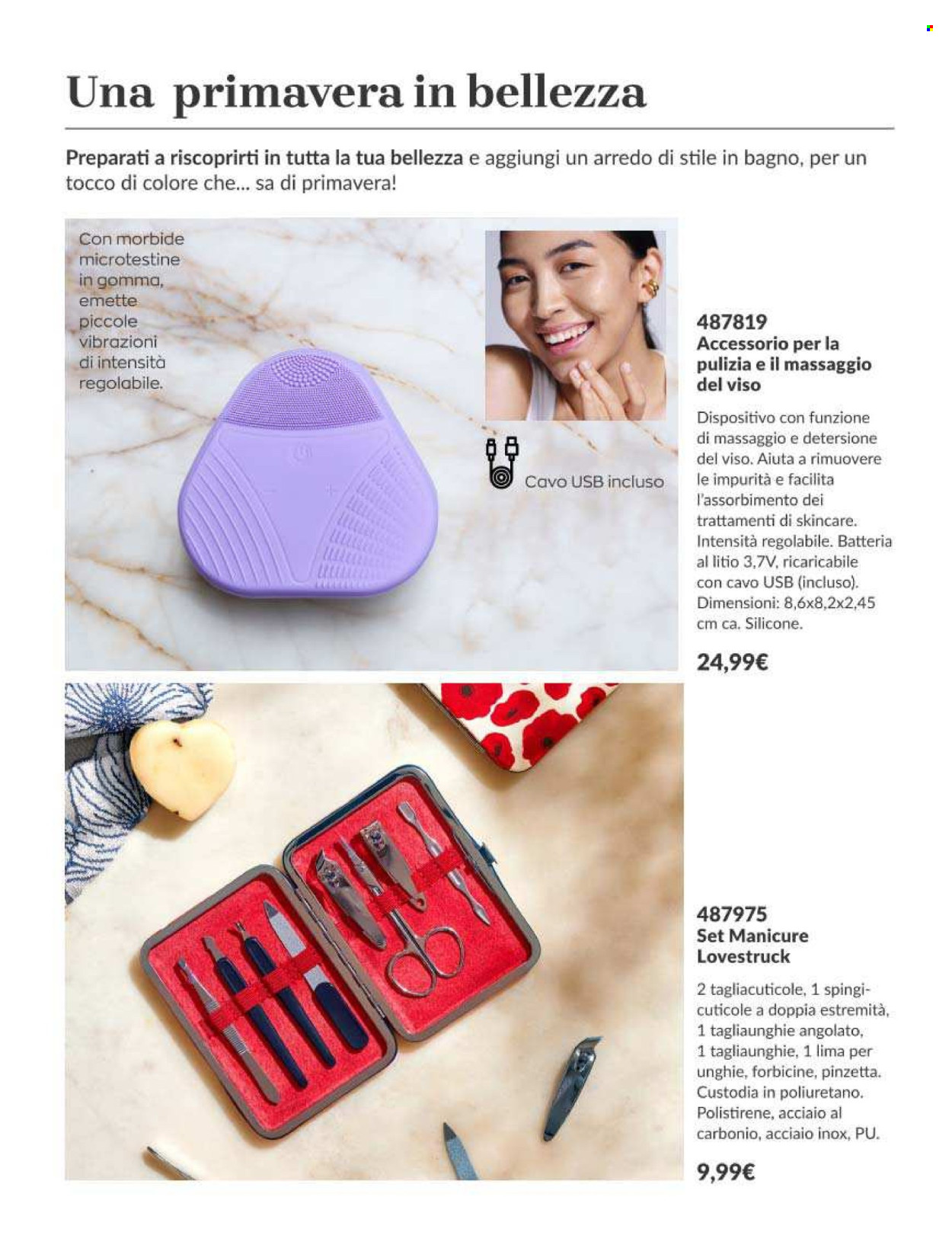 thumbnail - Volantino Avon - 1/4/2024 - 30/6/2024 - Prodotti in offerta - manicure, tagliaunghie. Pagina 12.