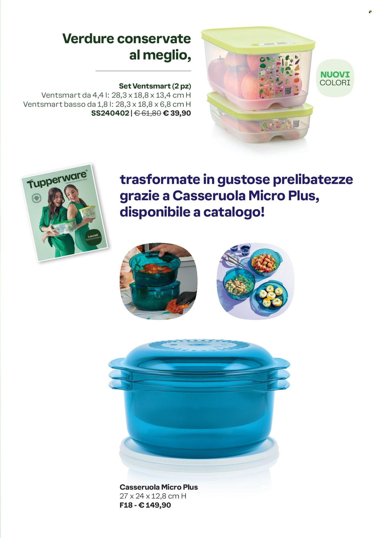 thumbnail - Volantino Tupperware - 3/4/2024 - 6/5/2024 - Prodotti in offerta - casseruola. Pagina 5.