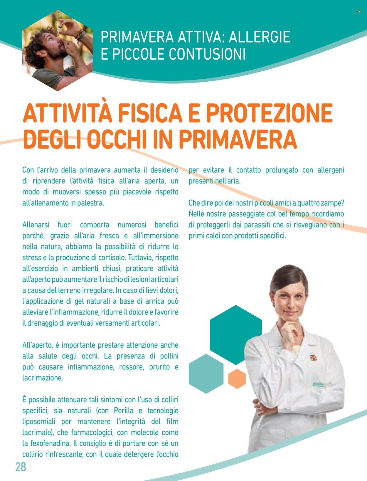 thumbnail - Volantino Conad - 3/4/2024 - 6/5/2024 - Prodotti in offerta - arnica, Collirio. Pagina 28.