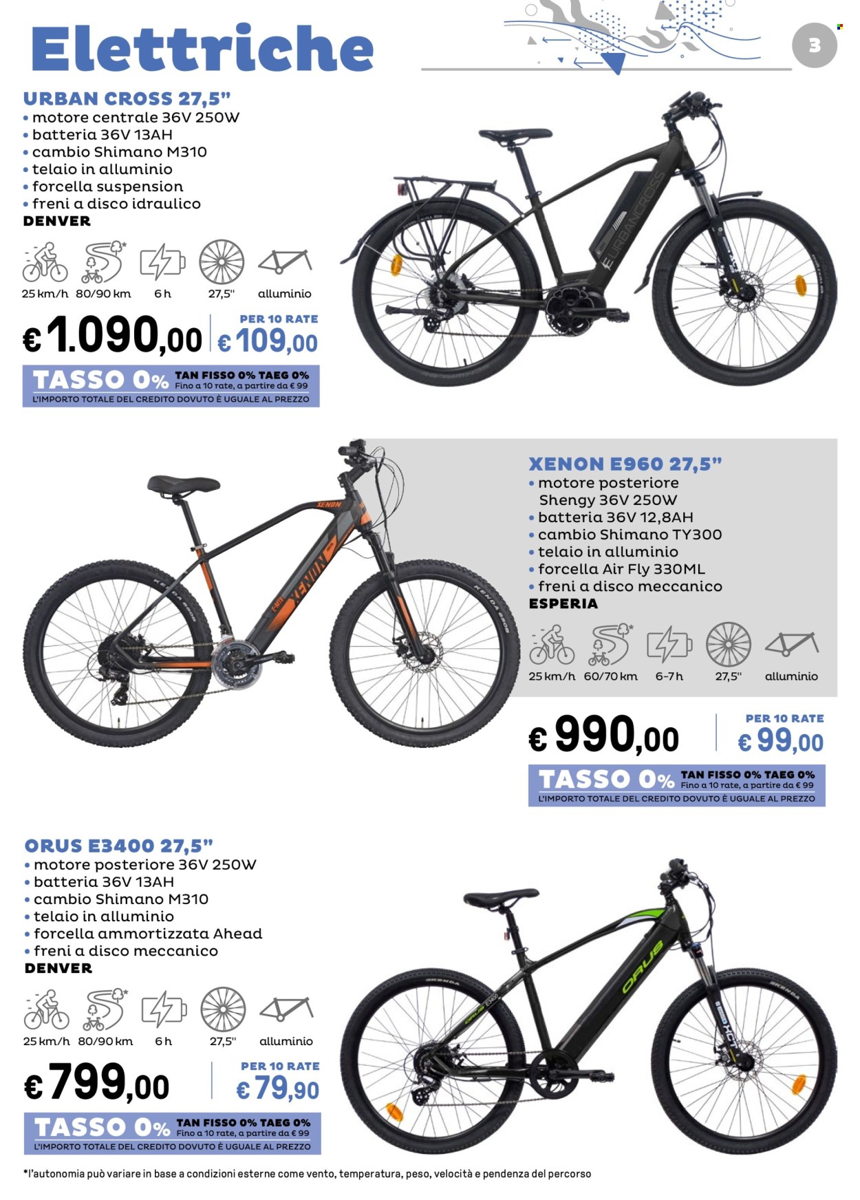 thumbnail - Volantino Iper, La grande i - 12/4/2024 - 7/7/2024 - Prodotti in offerta - Shimano, mountain bike. Pagina 3.