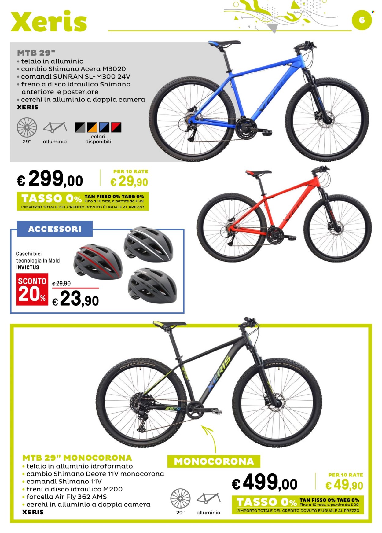 thumbnail - Volantino Iper, La grande i - 12/4/2024 - 7/7/2024 - Prodotti in offerta - Shimano, bicicletta, mountain bike. Pagina 6.