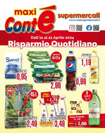 thumbnail - Volantino Contè Supermercati