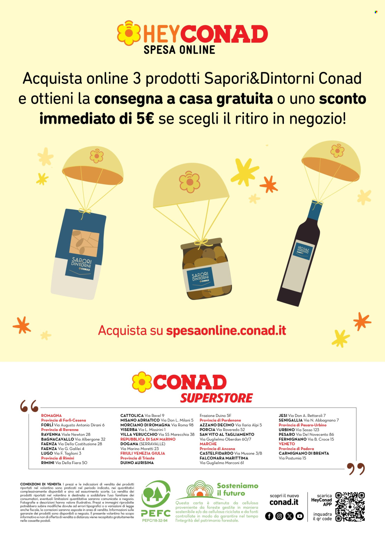 thumbnail - Volantino Conad Superstore - 18/4/2024 - 12/5/2024 - Prodotti in offerta - Birra Moretti, birra, Newton. Pagina 16.