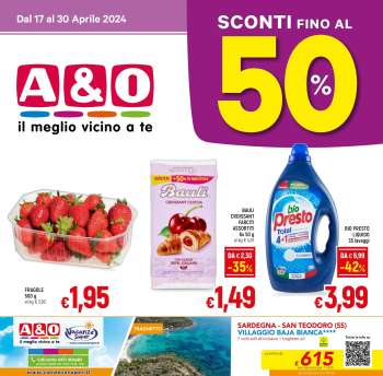 thumbnail - Volantino A&O - SCONTI FINO AL 50%